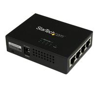 StarTech.com Inyector de Alimentación PoE Power over Ethernet Midspan 4 Puertos