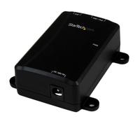 StarTech.com Inyector PoE+ Midspan de 1 Puerto Gigabit - 802.3at y 802.3af - de