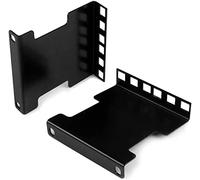 StarTech.com Juego Adaptador de Profundidad de Carril para Racks de Servidores, Extensor de 10cm, Se Ajusta a TAA, 2U, Kit Adaptador, Extensor de Rack de Redes (RDA2U)