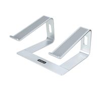 StarTech.com Laptop Stand for Desk, Supports 5kg/11lb, Aluminum, Silver, Ergonom