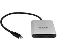 StarTech.com Lector Grabador USB 3.0 de Tarjetas de Memoria SD, Micro SD, CompactFlash - Adaptador USB-C a Tarjetas Flash