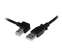 Startech Usb 2.0 A To Left Angle B Cable M/m 3 M One Size Black