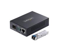StarTech.com MCM1110SMLC20 convertidor de medio 2000 Mbit/s 1310 nm Monomodo Negro