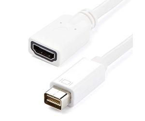 StarTech.com MDVIHDMIMF - Adaptador HDMI a Mini DVI (Hembra HDMI, Conector Macho Mini DVI, para Apple MacBook y iMac) Blanco