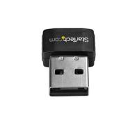 Adaptador Wifi - StarTech.com USB433ACD1X1 Micro Adaptador de Red Wifi AC USB AC600 Externo
