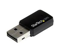 StarTech.com Mini Adaptador de Red USB 2.0 Inalámbrico Wireless-AC de Banda Doble AC600 - Wifi 802.11ac 1T1R