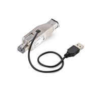 StarTech.com Mini Conversor de Medios de Fibra Gigabit a Ethernet RJ45 - de Fibra Monomodo o Multimodo - Alimentado por USB