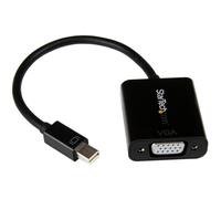StarTech.com Mini DisplayPort to VGA Adapter - DisplayPort 1.2 - 1080p - Thunder