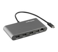 StarTech.com Mini Docking Station Thunderbolt 3 para Portátil, Replicador de Pue