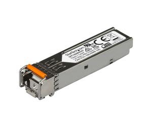 StarTech.com Módulo Transceptor SFP Compatible con MSA sin Codificar - 1000BASE-BX - Fibra BiDi Ethernet Gigabit Monomodo (SMF) de 1 GbE