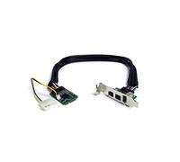 StarTech.com MPEX1394B3 - Adaptador de Tarjeta Mini PCI Express FireWire de 3 Puertos 2b 1a 1394