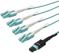 Startech.com mpo8lcpl3m cable de fibra optica 3 m mpo/mtp 8x lc om3 co