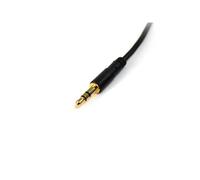 15 FT SLIM 3.5MM STEREO AUDIO CABLE - M /M MU15MMS