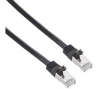 StarTech.com N6SPAT1MBK - Cable de red Cat6 Ethernet Gigabit SFTP (1 m) color negro