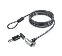 StarTech Cable seguridad portátil NANOK-LAPTOP-LOCK – 2 m, candado con llave, ranura Nano, acero