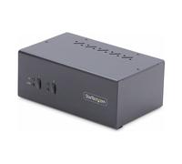 StarTech.com P2DD46A2-KVM-SWITCH interruptor KVM Negro