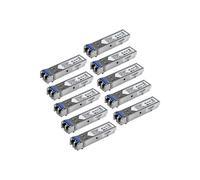 StarTech.com Paquete de 10 Módulos SFP Compatibles con Cisco GLC-LH-SMD - 1000BASE-LX/LH - Fibra Monomodo 1GbE - SFP Ethernet Gigabit 1Gb - LC - 10km - Cisco Firepower/ASR920/IE2000 DDM