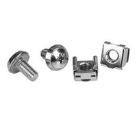 StarTech.com Paquete de 20 Tornillos M6 de 12mm y Tuercas Jaula para Armarios Ra