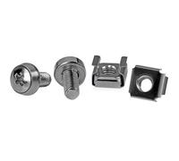 StarTech.com Paquete de 50 Tornillos y Tuercas Enjauladas Cage Nuts M6