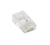 StarTech.com - Paquete de 50 Unidades de Conectores RJ45 Cat5e Modulares Multifilares Stranded Trenzados