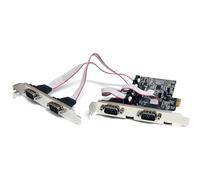 Startech Tarjeta Adaptadora Pex4s553 Pcie Db9 One Size Silver