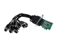 StarTech.com PEX8S952 - Tarjeta adaptadora PCIe de 8 Puertos con Cable multiconector Serie RS232 UART