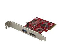 StarTech.com - Tarjeta PCI Express USB 3.1 de 10 Gbps y eSATA - Hub Ladrón Interno PCI-E USB y eSATA para Ordenador de Sobremesa