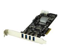StarTech.com PEXUSB3S42V - Adaptador para Tarjeta controladora (PCI Express, 4 P