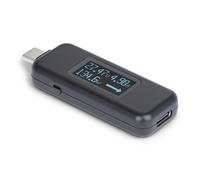 StarTech.com Probador de Potencia USB-C, Multímetro Digital, Voltímetro y Amperímetro Bidireccional, Hasta 240W PD EPR