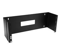 StarTech.com Rack de 4U Abisagrado de Montaje en Pared para Panel de Parcheo - de 15cm (6in) de Profundidad - Rack Giratorio de 19 Pulgadas para Equipo de Red poco Profundo - 15kg (WALLMOUNTH4)