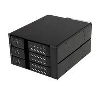 StarTech.com Rack Móvil Backplane de 3 Bahías para Unidades de 3,5 SAS II/SATA I