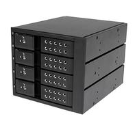 StarTech.com Rack Móvil Backplane de 4 Bahías de Intercambio en Caliente - Rack Móvil Hot Swap sin Bandeja para Unidades de DD SSD de 3,5in SAS II/SATA III - 6 Gbps