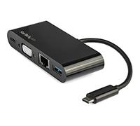 StarTech Docking Station USB Tipo C VGA GbE con Puerto USB 3.0