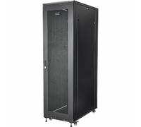 StarTech.com - Armario Rack para Servidores 42U 19"" 4 Columnas - Rack de Servidores con Ruedas para Equipo de Red - Armario Rack