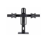 StarTech.com - Soporte de Escritorio de Travesaño para Dos Monitores de 27 Pulgadas - Capacidad de 12kg - Soporte VESA de 75x75