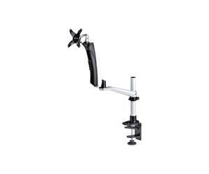 StarTech.com Soporte de Escritorio para Monitor VESA 75x75/100x100 de 27 Pulgadas 16:9 / 30 Pulgadas 21:9 Ultrawide - Grommet o Abrazadera en C - Ajuste sin Herramientas - Brazo Asistido por Resorte