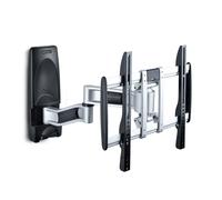 StarTech.com Soporte de Montaje Articulado de Pared para Televisores - Soporte VESA de Pared - Soporta TV Plano o Curvos de 65" o 45kg - Perfil Bajo Retraible - de Esquina (TV-WALL-MOUNT-65FS)