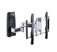 StarTech.com Soporte de Montaje Articulado de Pared para Televisores - Soporte VESA de Pared - Soporta TV Plano o Curvos de 65" o 45kg - Perfil Bajo Retraible - de Esquina (TV-WALL-MOUNT-65FS)