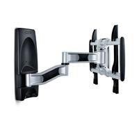 StarTech.com Soporte de Montaje Articulado de Pared para Televisores - Soporte VESA de Pared - Soporta TV Plano o Curvos de 65" o 45kg - Perfil Bajo Retraible - de Esquina (TV-WALL-MOUNT-65FS)