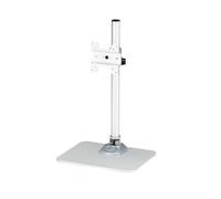 StarTech Soporte para monitor ARMPIVSTND VESA ajustable, con anilla para cables Plata Talla única