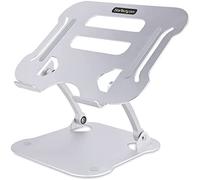 Startech.com Soporte Ergonómico De Ordenador Para Sobremesa - Base Soporte Ergonómico Para Portátil De Altura Ajustable - Aluminio - Portátil - 10kg -