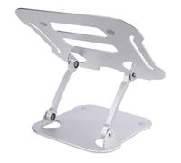 StarTech.com - Soporte Ergonómico de Ordenador para Sobremesa - Base Soporte Ergonómico para Portátil de Altura Ajustable - Alum