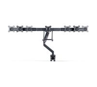 StarTech.com - Soporte VESA de Sobremesa para Tres Monitores de 27 Pulgadas - 75x75/100x100 - Brazo de Soporte para 3 Monitores