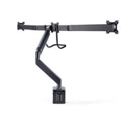 StarTech.com - Soporte VESA de Sobremesa para Tres Monitores de 27 Pulgadas - 75x75/100x100 - Brazo de Soporte para 3 Monitores