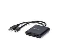 StarTech.com Splitter Multiplicador MST Mini DisplayPort a 2 puertos DisplayPort