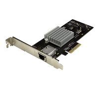 StarTech.com ST10000SPEXI - Tarjeta de Red Ethernet, Color Negro | Chipset Intel X550, 10G/5G/2, 5G/1G/100M, RJ45, Intel VT-c