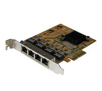 Startech Tarjeta Red Ethernet Gigabit 4 Puertos One Size Yellow
