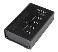 StarTech.com ST4CU424 Interior Negro - Cargador (Interior, Corriente alterna, 12 V, Negro)