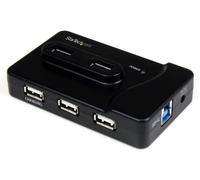 StarTech.com - Adaptador Concentrador HUB Ladrón USB 6 Puertos - 2x USB 3.0 -4x USB 2.0 - 1x USB Cargador de 2A