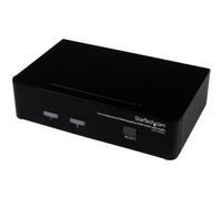 StarTech.com SV231DPUA - Switch Profesional KVM de 2 Puertos Video DisplayPort 1